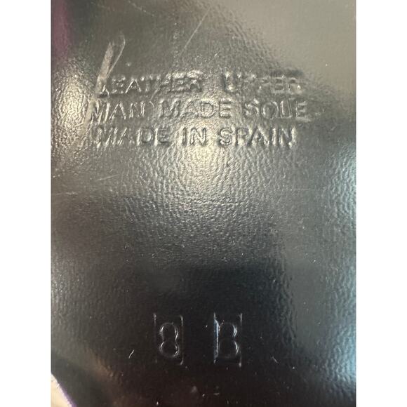 Pazzo Purple Suede & Multicolored Ribbon Size 8B Pump - Picture 12 of 13